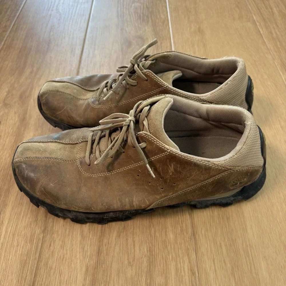 Timberland Men's Hiking Shoes Brown Beige US Size 11.5 Medium MPN 508 3972